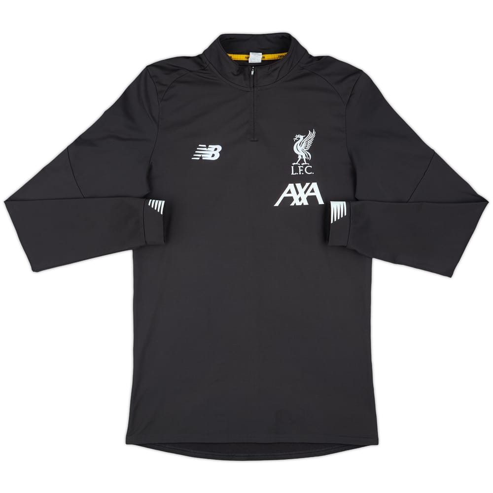 2020-21 Liverpool New Balance 1/4 Zip Track Jacket - 10/10 - (S)