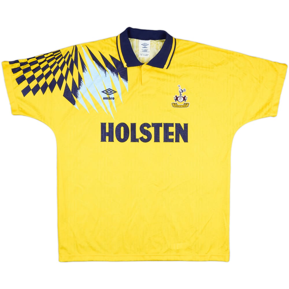 1991-95 Tottenham Away Shirt - 6/10 - (L)