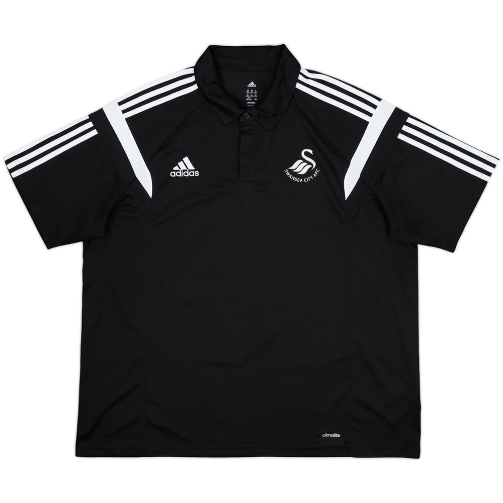 2014-15 Swansea adidas Polo Shirt - 10/10 - (XXL)