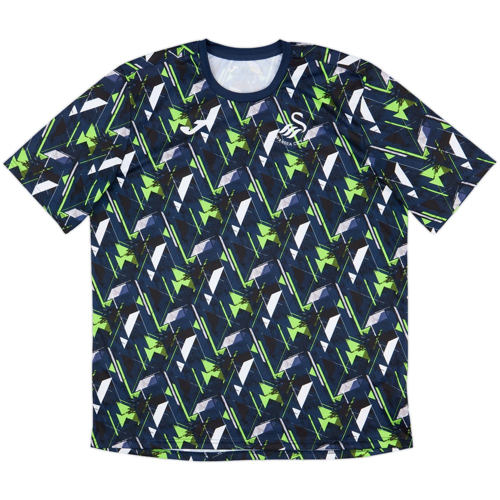 2019-20 Swansea Joma Pre-Match Training Shirt - 8/10 - (XXL)