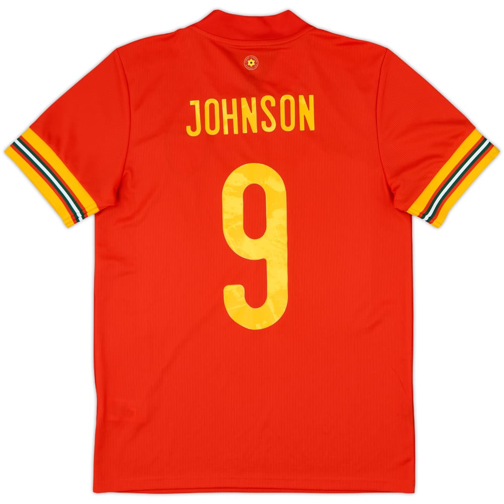 2020-21 Wales Home Shirt Johnson #9 - 7/10 - (M)