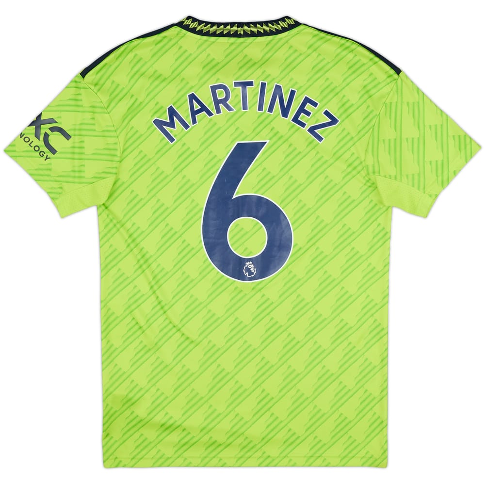 2022-23 Manchester United Third Shirt Martinez #6 - 8/10 - (S)