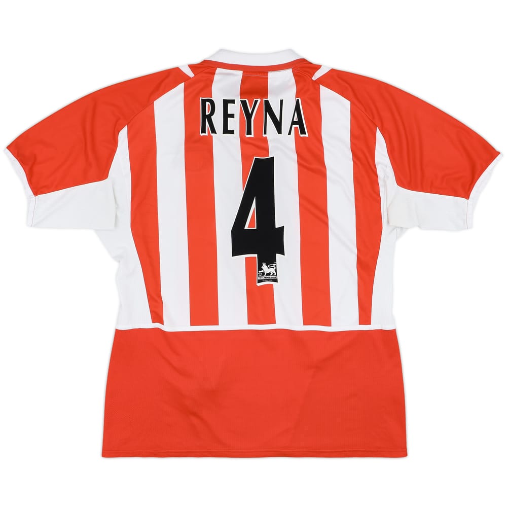 2002-04 Sunderland Home Shirt Reyna #4 - 8/10 - (XL)