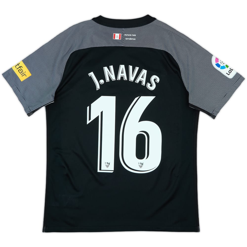 2018-19 Sevilla Third Shirt J.Navas #16 - 8/10 - (L)