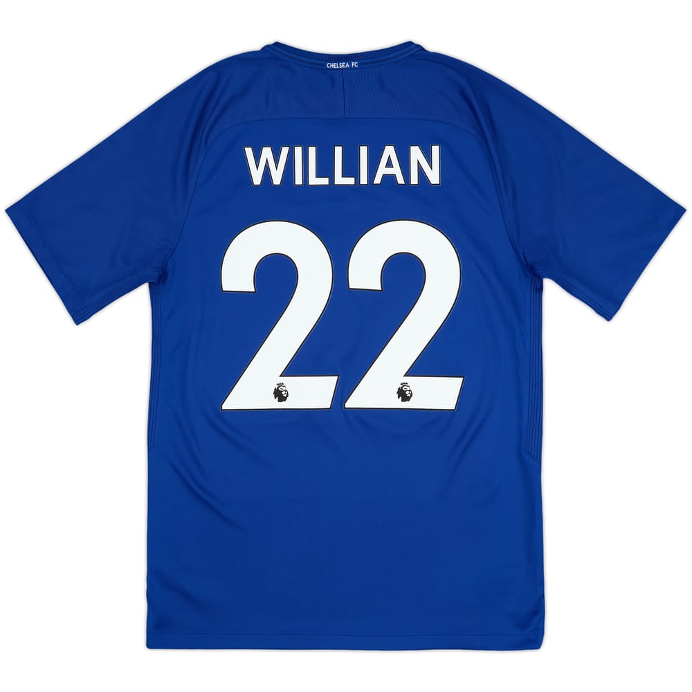 2017-18 Chelsea Home Shirt Willian #22 - 10/10 - (M)