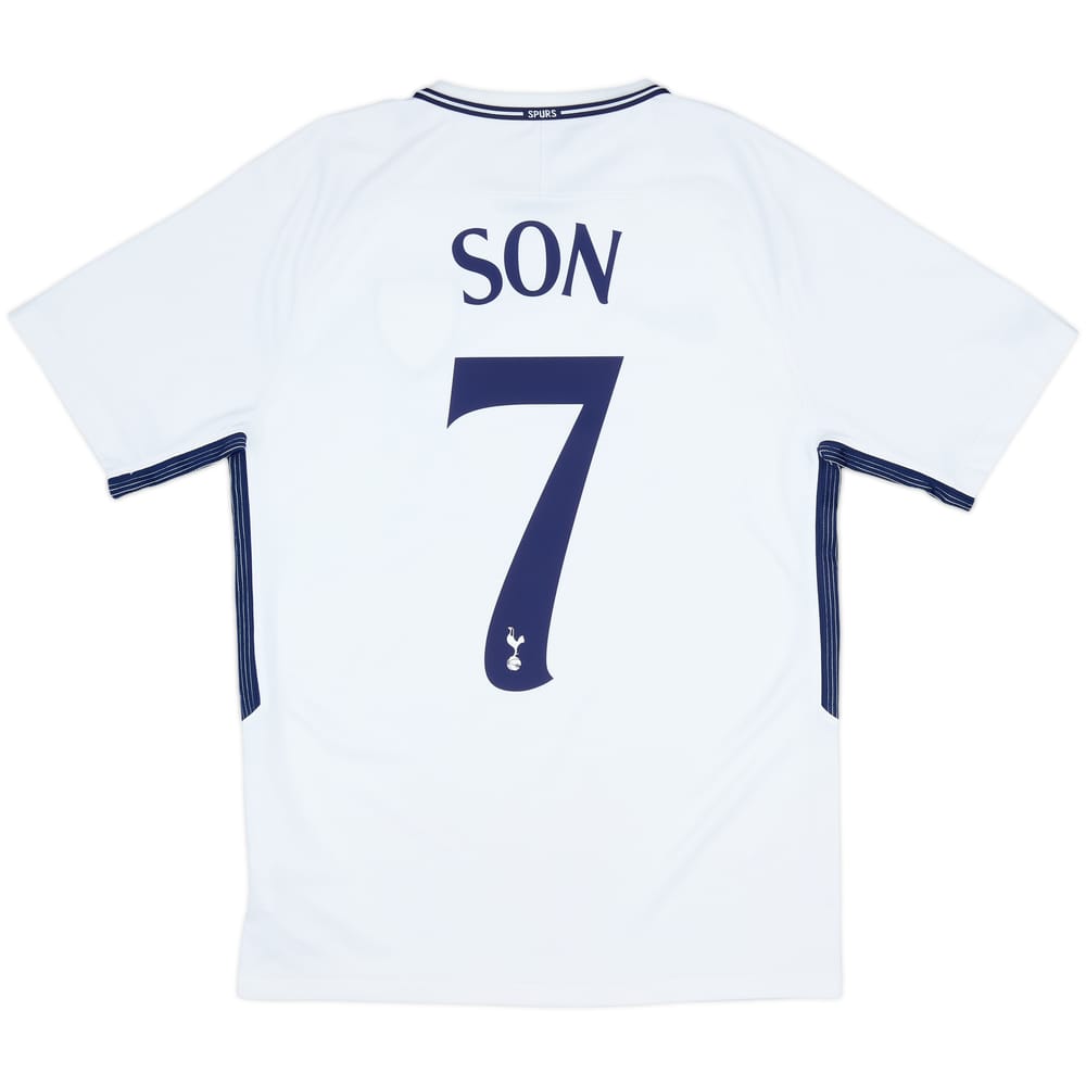 2017-18 Tottenham Home Shirt Son #7 - 8/10 - (S)
