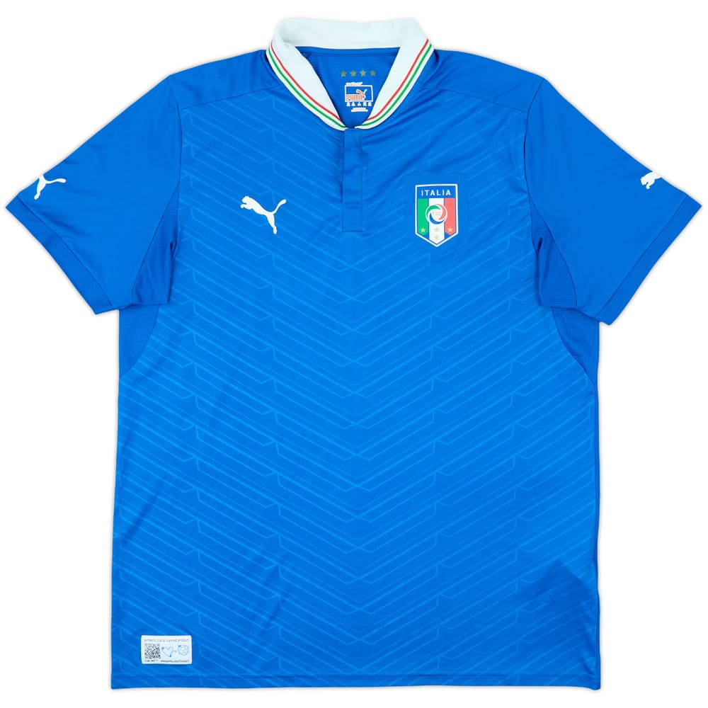 2012-13 Italy Home Shirt - 8/10 - (XXL)