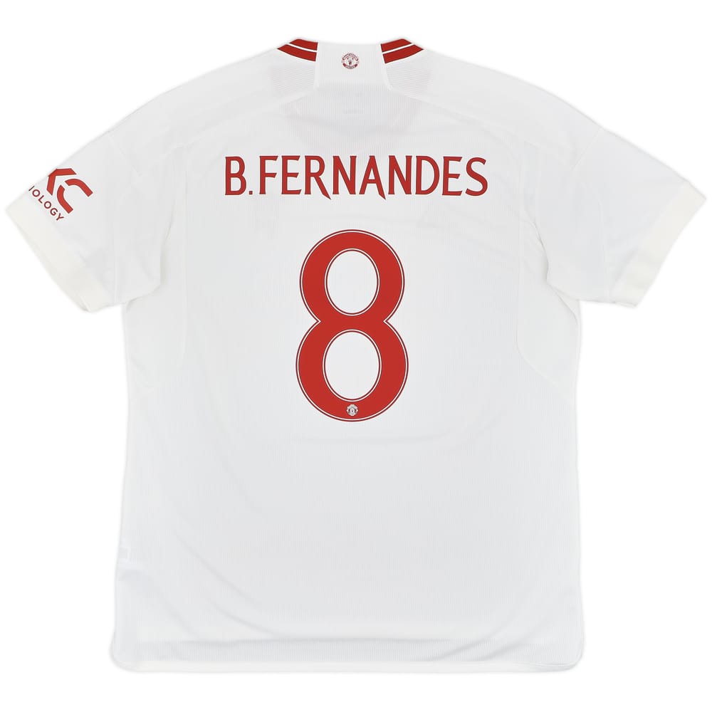 2023-24 Manchester United Third Shirt B.Fernandes #8 - 10/10 - (XL)