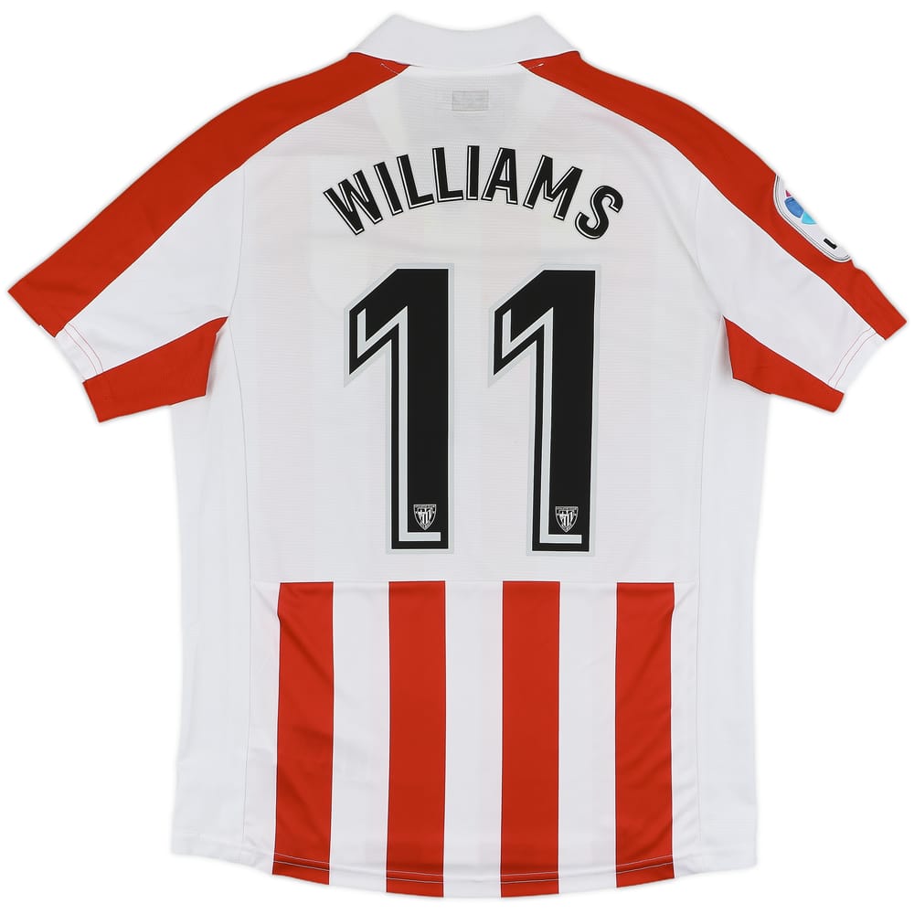 2017-18 Athletic Bilbao Home Shirt Williams #11 - 6/10 - (M)