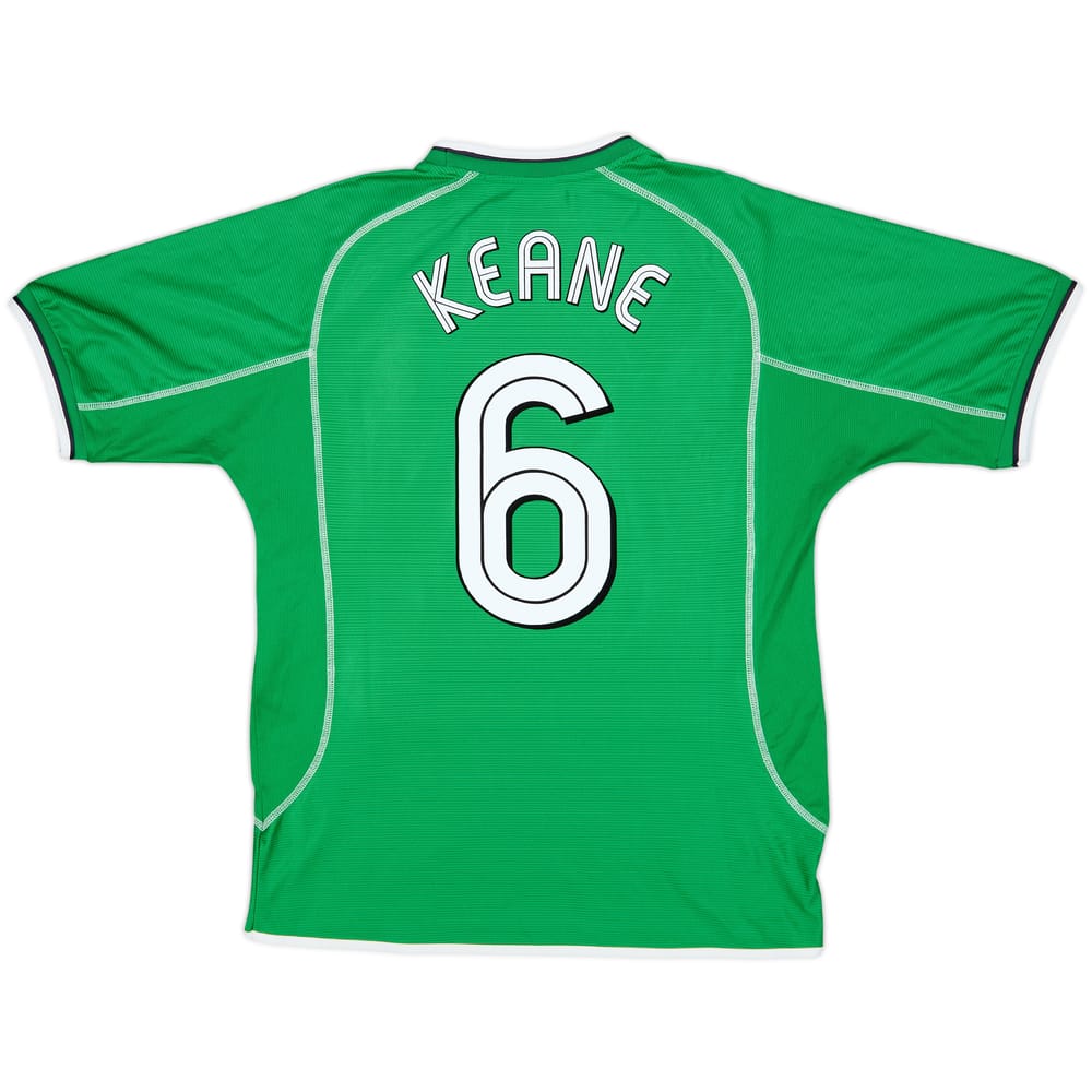 2001-03 Ireland Home Shirt Keane #6 - 6/10 - (M)
