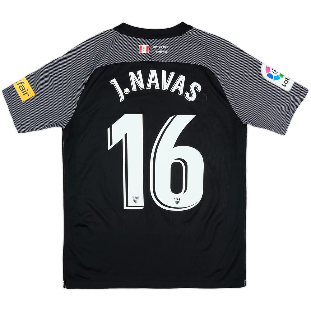 2018-19 Sevilla Third Shirt J.Navas #16 - 8/10 - (M)