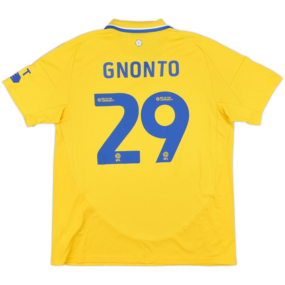 2024-25 Leeds United Away Shirt Gnonto #29 - 7/10 - (XL)