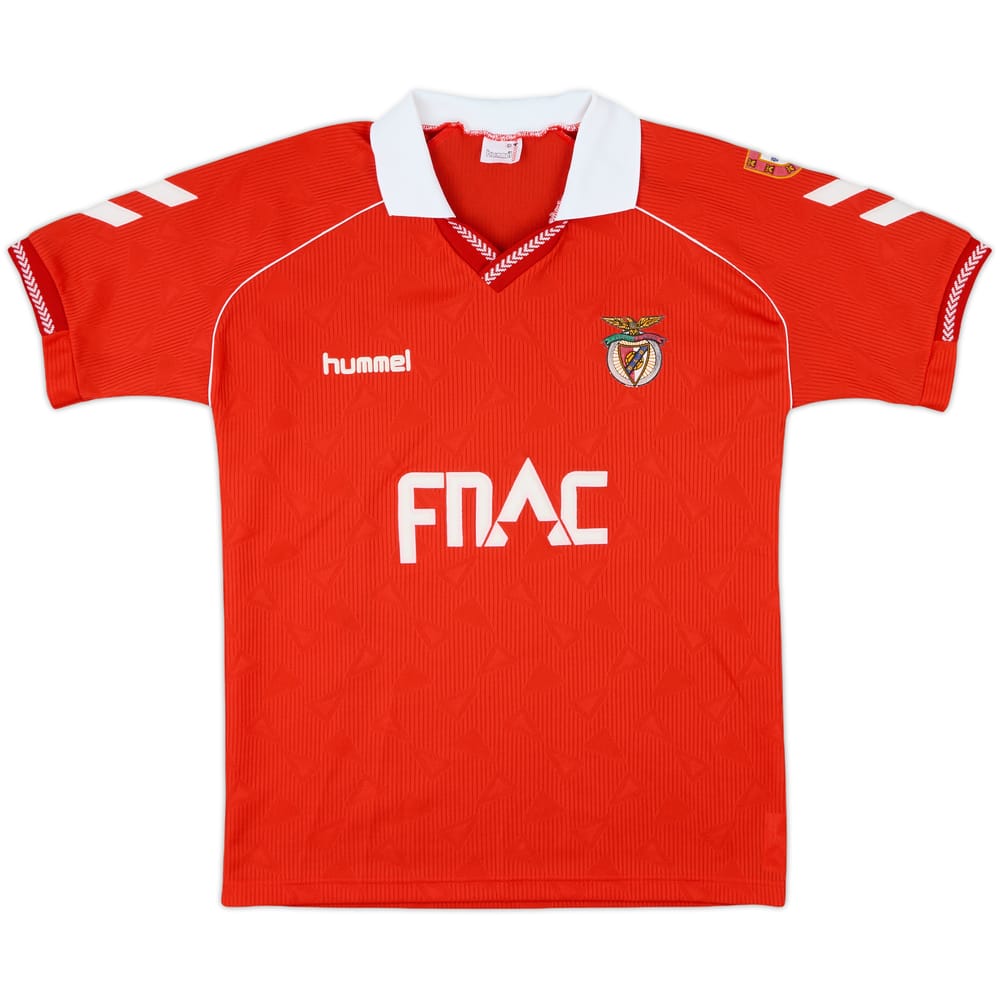 1991-92 Benfica Home Shirt - 10/10 - (L)