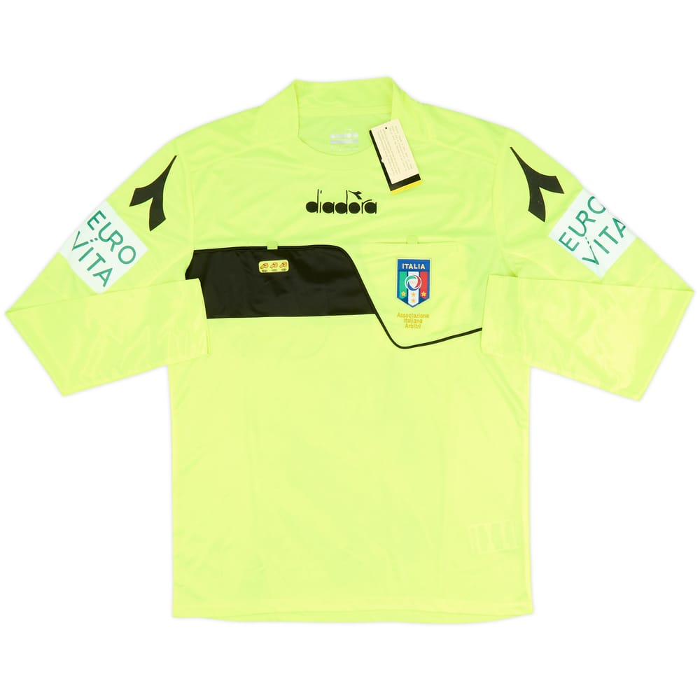 2018-19 Italy Diadora Referee L/S Shirt (M)