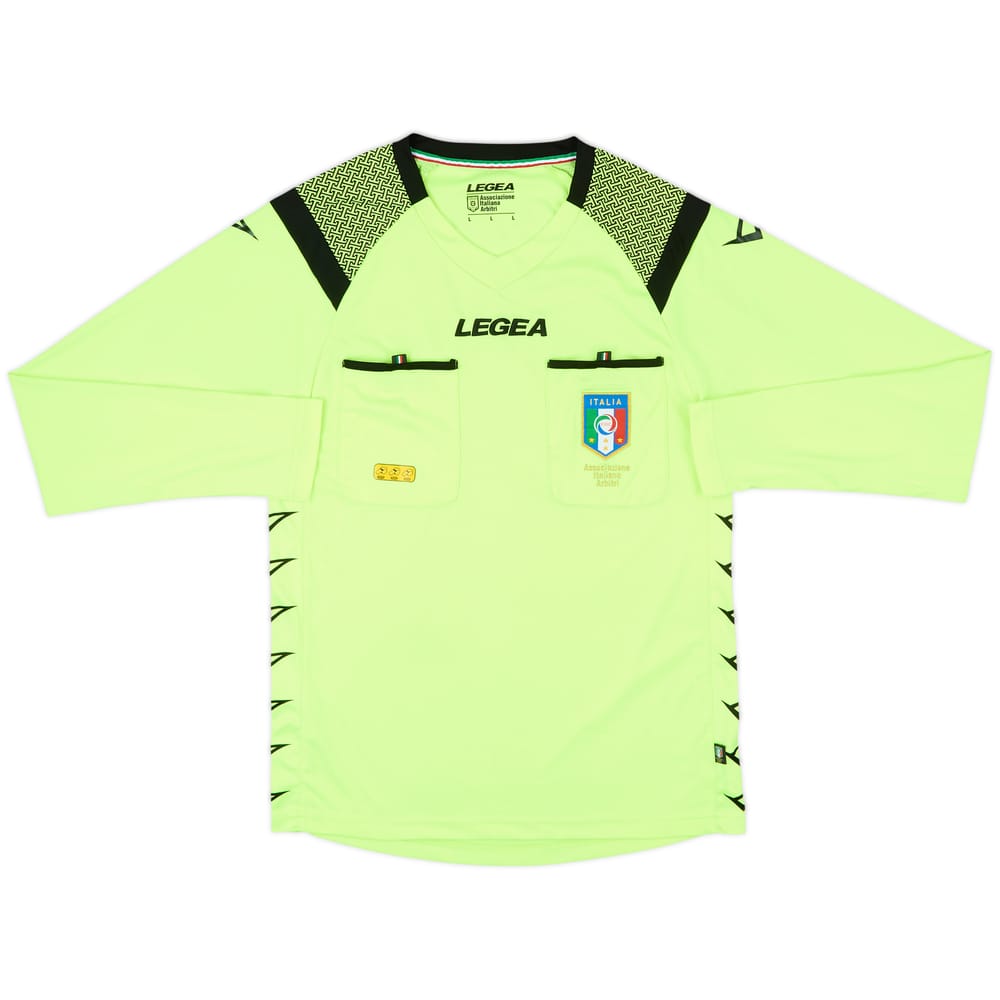 2022-23 Italy Legea Referee L/S Shirt - 9/10 - (L)