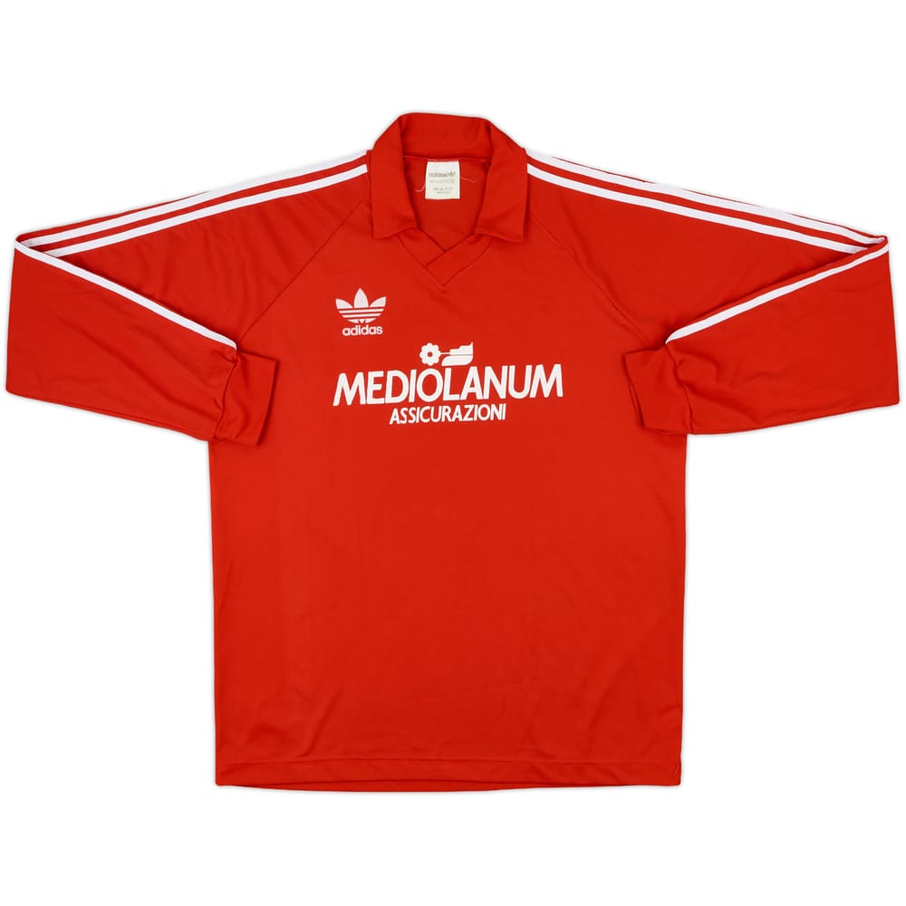 1990-91 AC Milan adidas Training L/S Shirt - 7/10 - (XL)