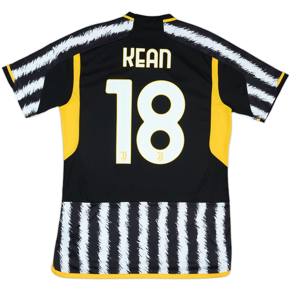 2023-24 Juventus Home Shirt Kean #18 - 8/10 - (L)