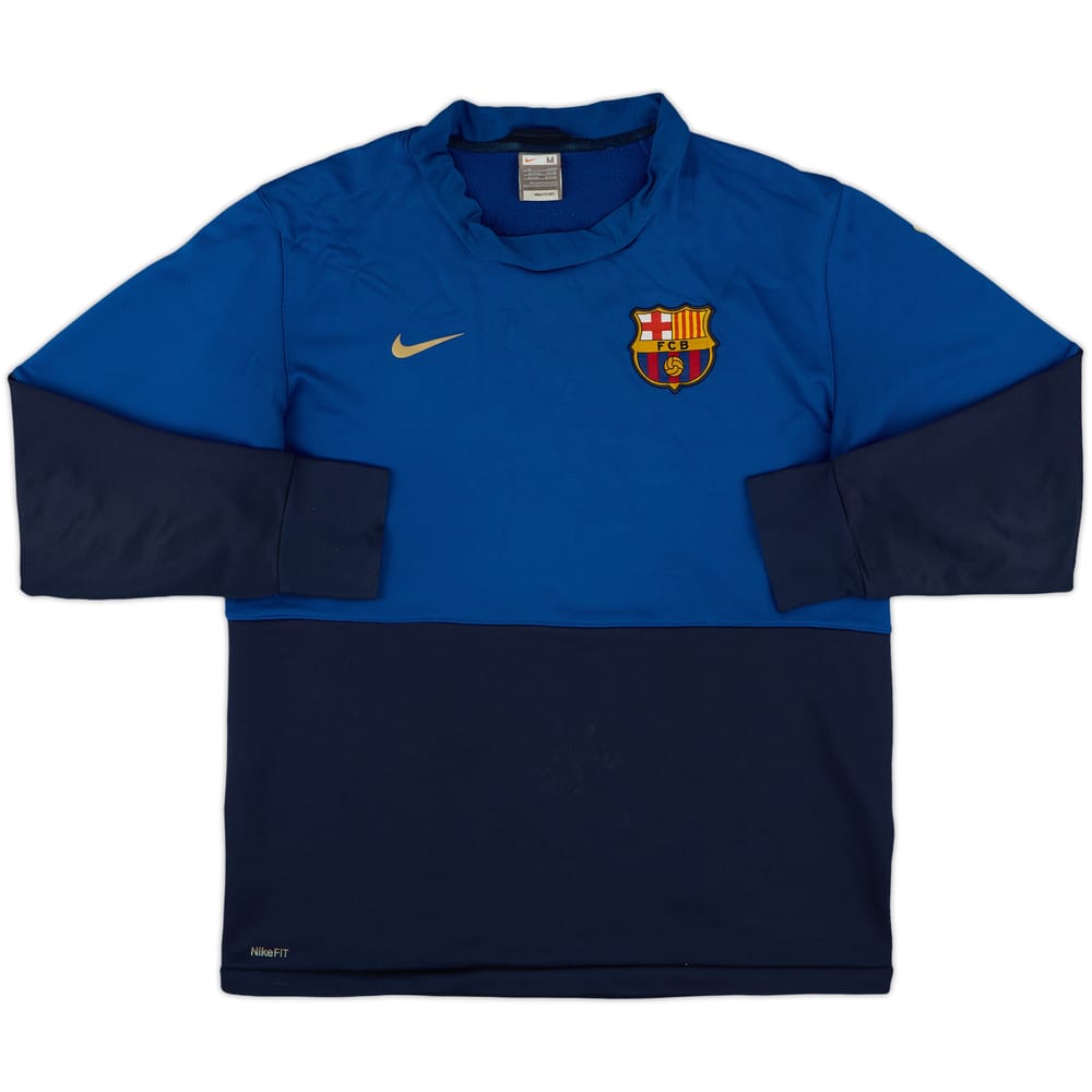 2009-10 Barcelona Nike Sweat Top - 6/10 - (M)