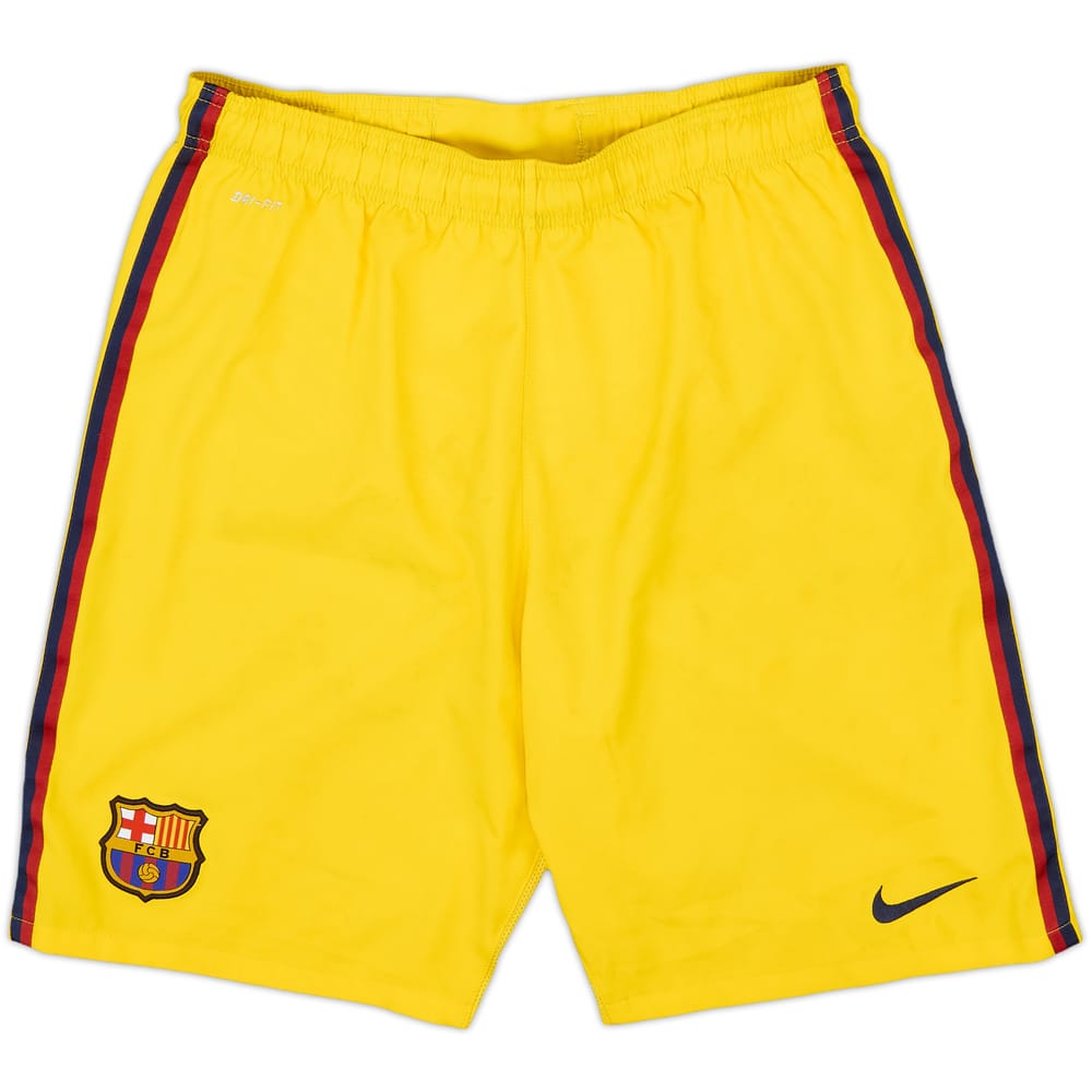 2014-15 Barcelona Third Shorts - 4/10 - (XL.Boys)