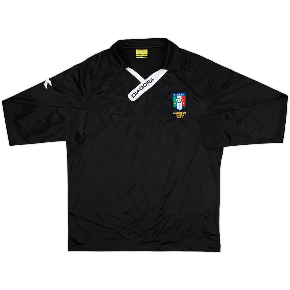 2000s Italy Diadora Referee L/S Shirt - 9/10 - (M)