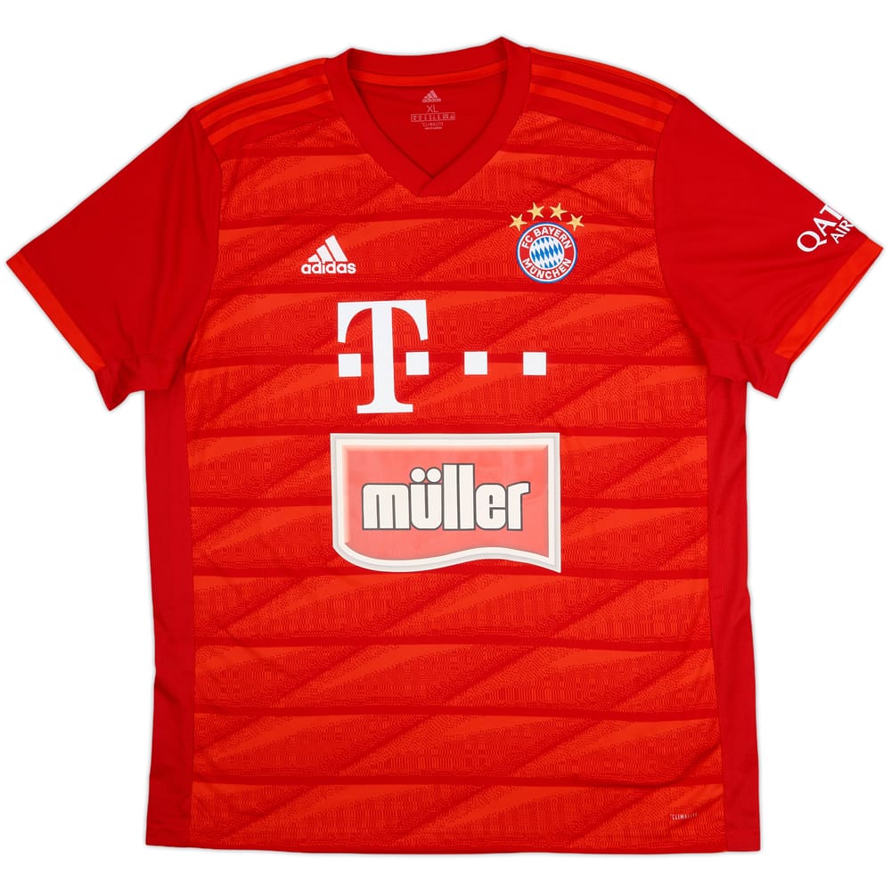 2019-20 Bayern Munich Home Shirt Hampp - 9/10 - (XL)