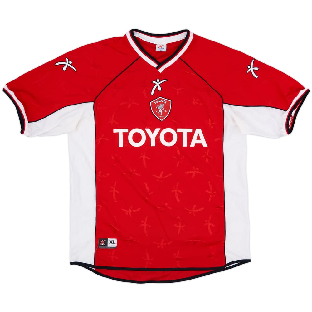 2002-03 Perugia Home Shirt #5 - 9/10 - (XL)