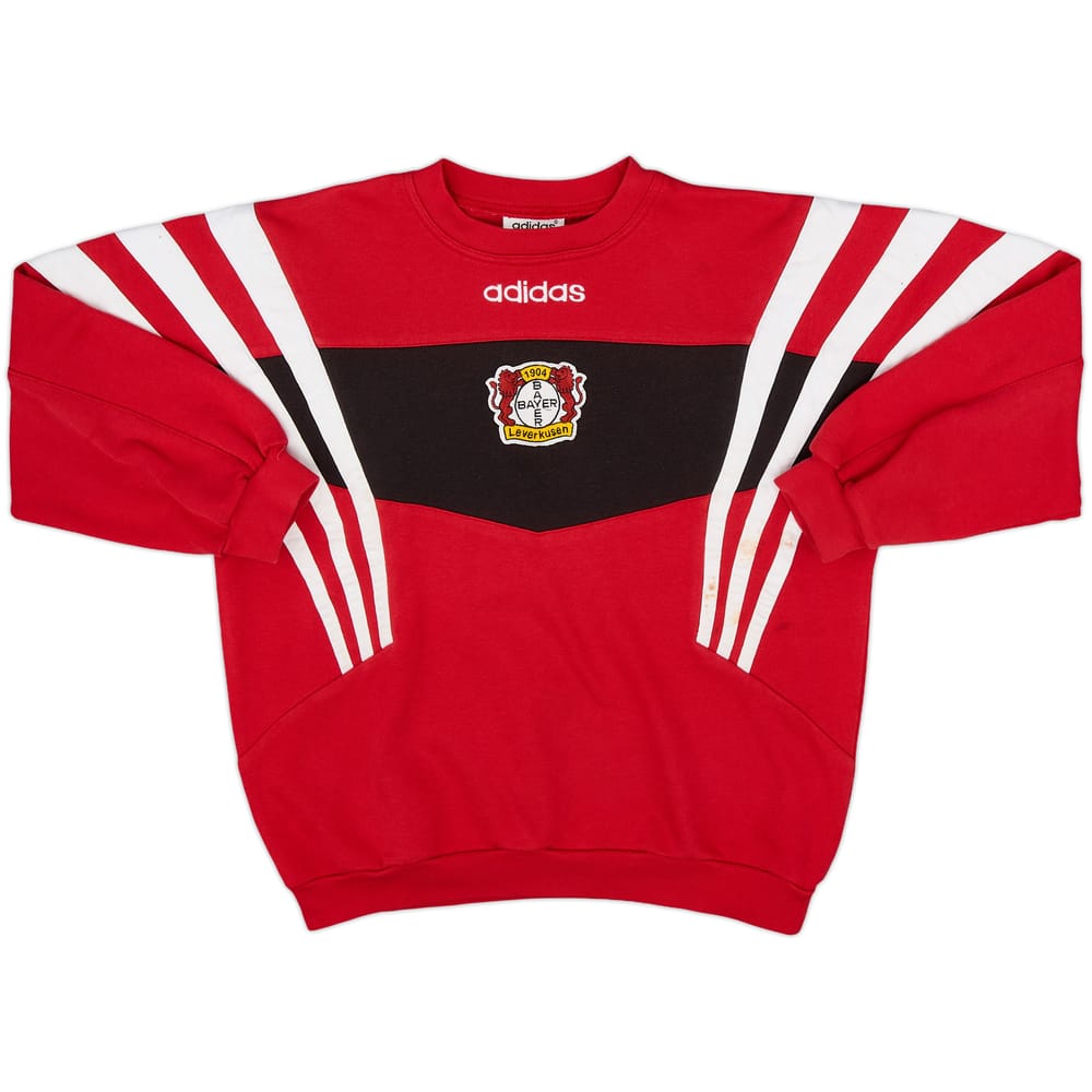 1997-98 Bayer Leverkusen adidas Sweat Top - 6/10 - (L.Boys)
