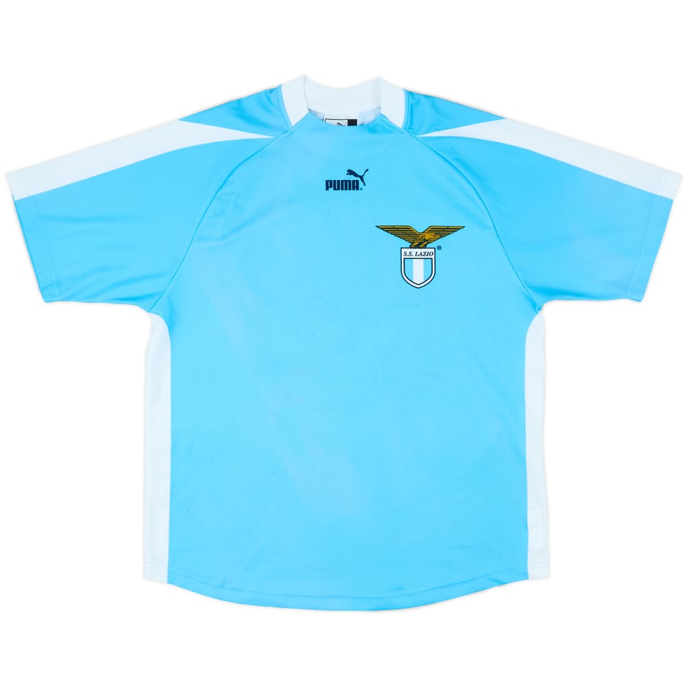 2003-04 Lazio 'Signed' Basic Home Shirt - 8/10 - (M)