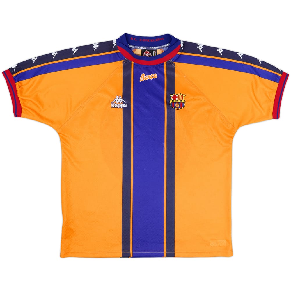 1997-98 Barcelona Away Shirt - 8/10 - (L)