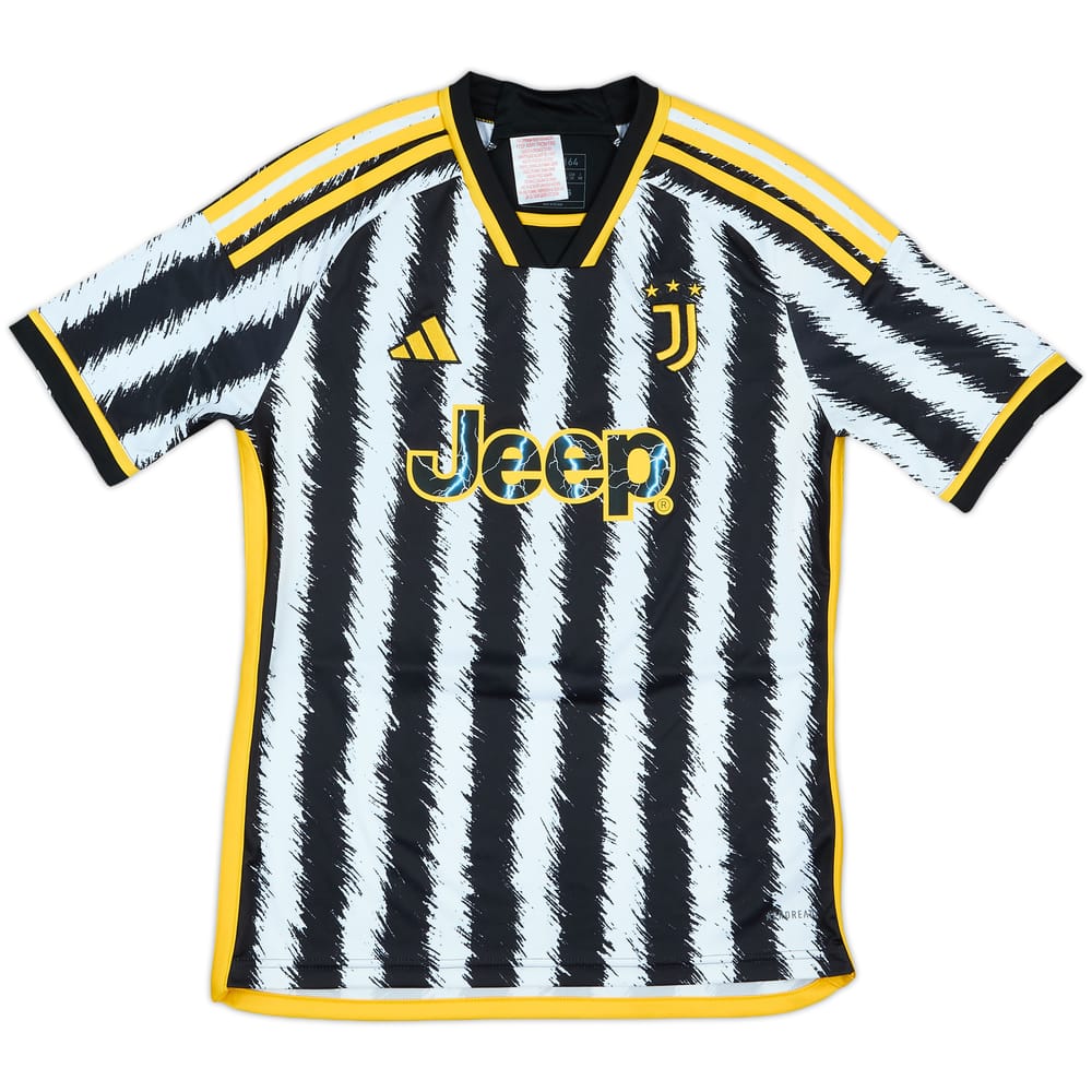 2023-24 Juventus Home Shirt - 10/10 - (L.Boys)