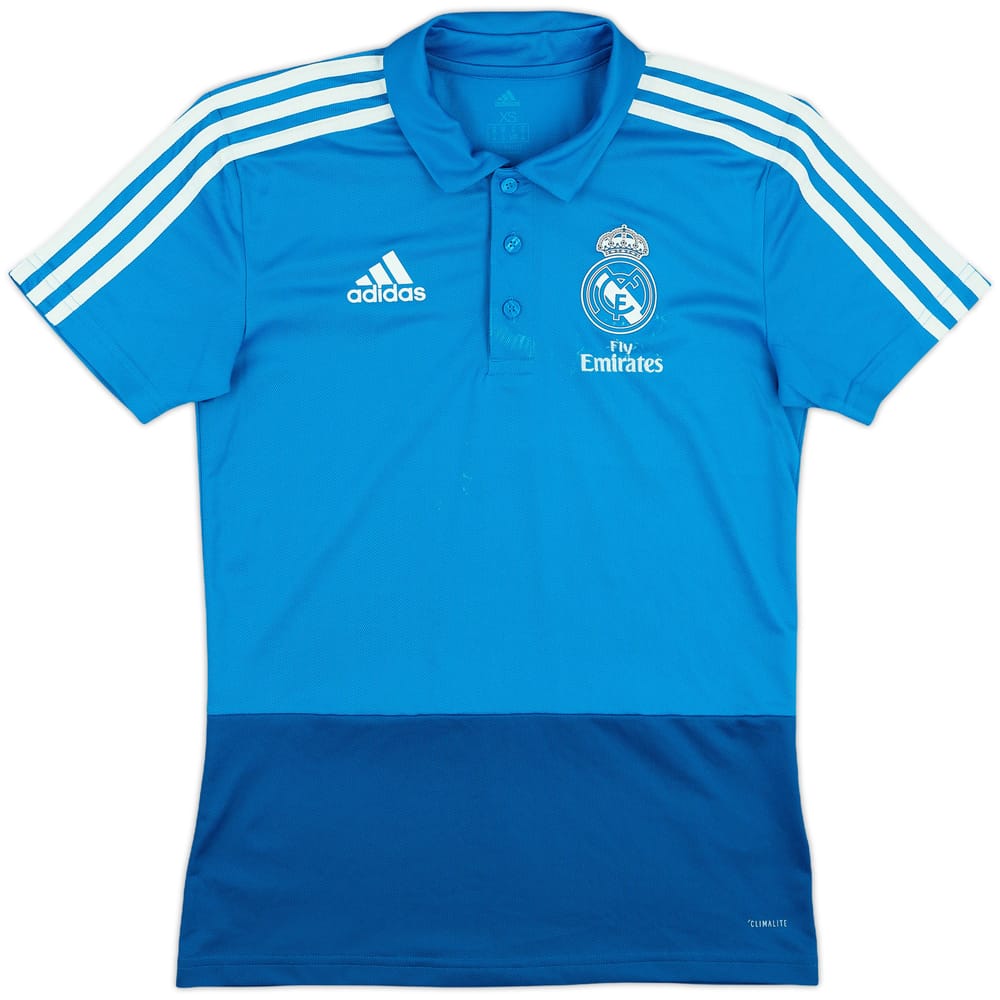 2018-19 Real Madrid adidas Polo Shirt - 5/10 - (XS)
