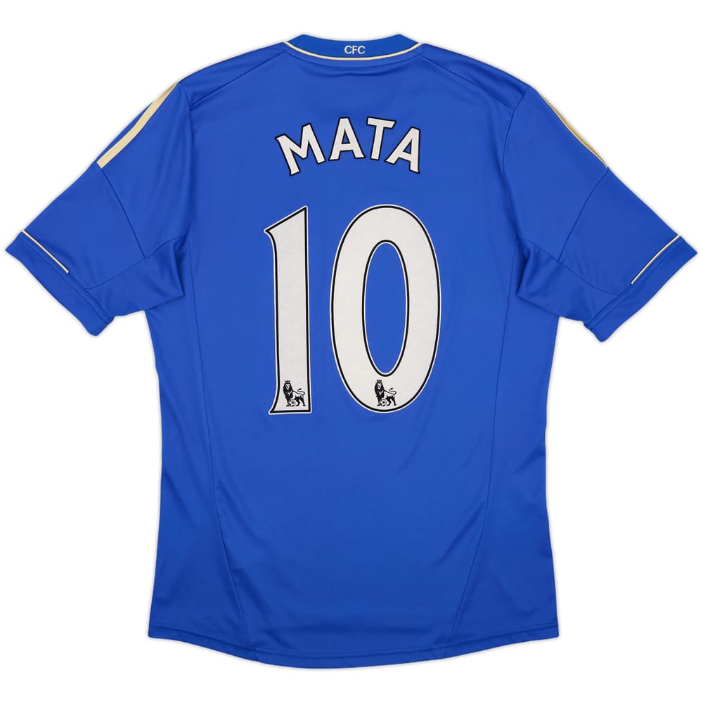 2012-13 Chelsea Home Shirt Mata #10 - 7/10 - (M)