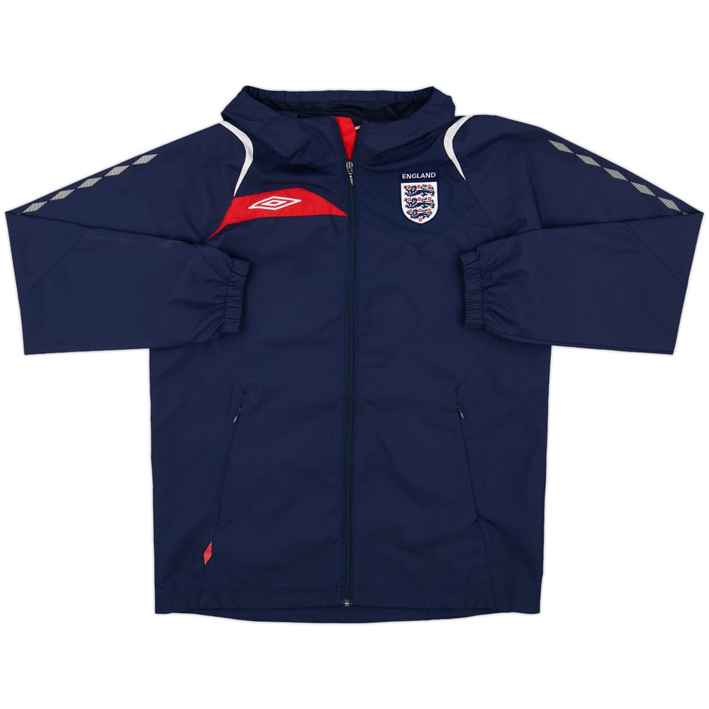 2007-09 England Umbro Hooded Rain Jacket - 8/10 - (L)