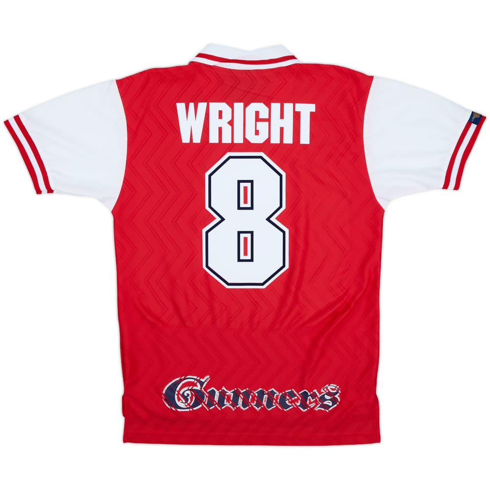 1996-98 Arsenal Home Shirt Wright #8 - 8/10 - (S)