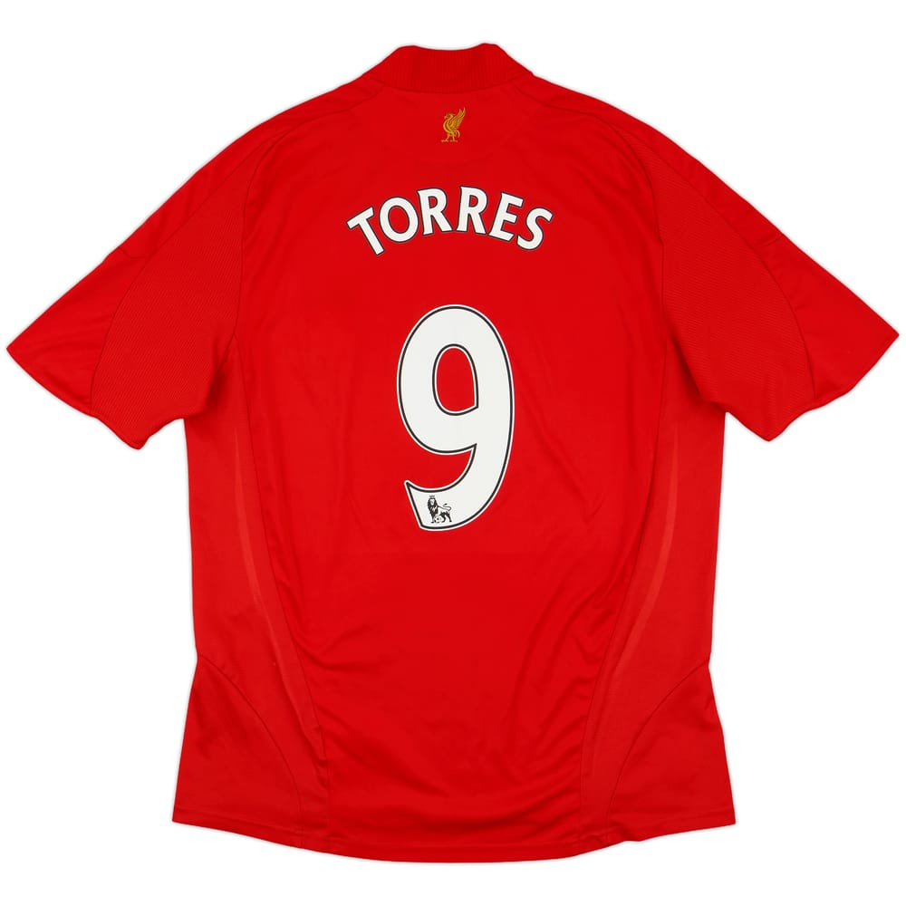 2008-10 Liverpool Home Shirt Torres #9 - 5/10 - (L)