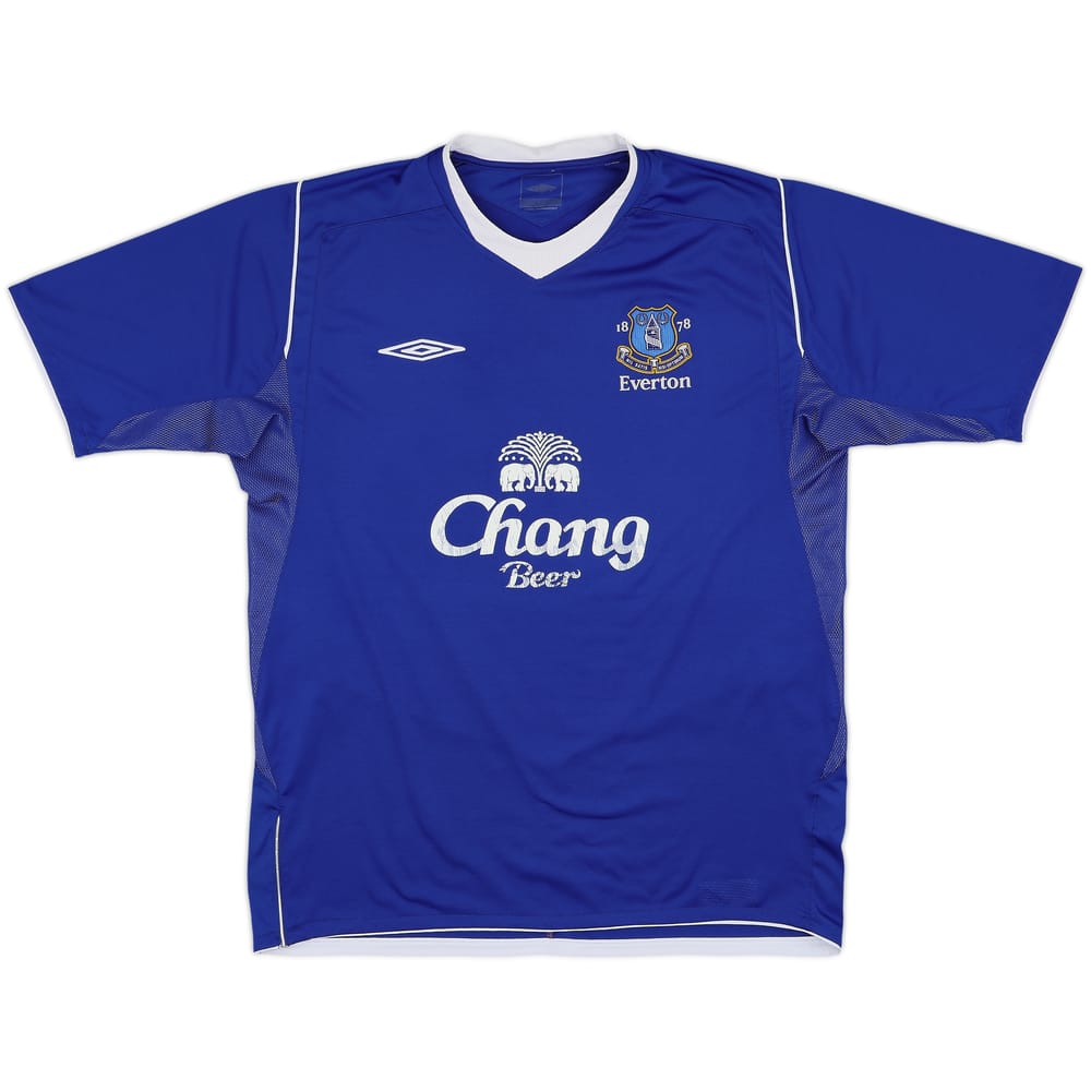 2004-05 Everton Home Shirt - 5/10 - (L)