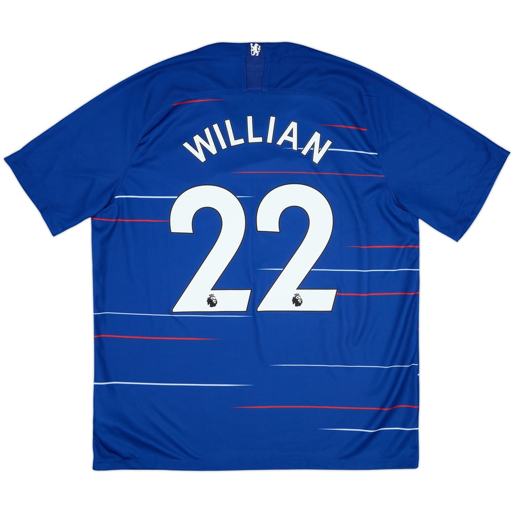 2018-19 Chelsea Home Shirt Willian #22 - 10/10 - (XL)