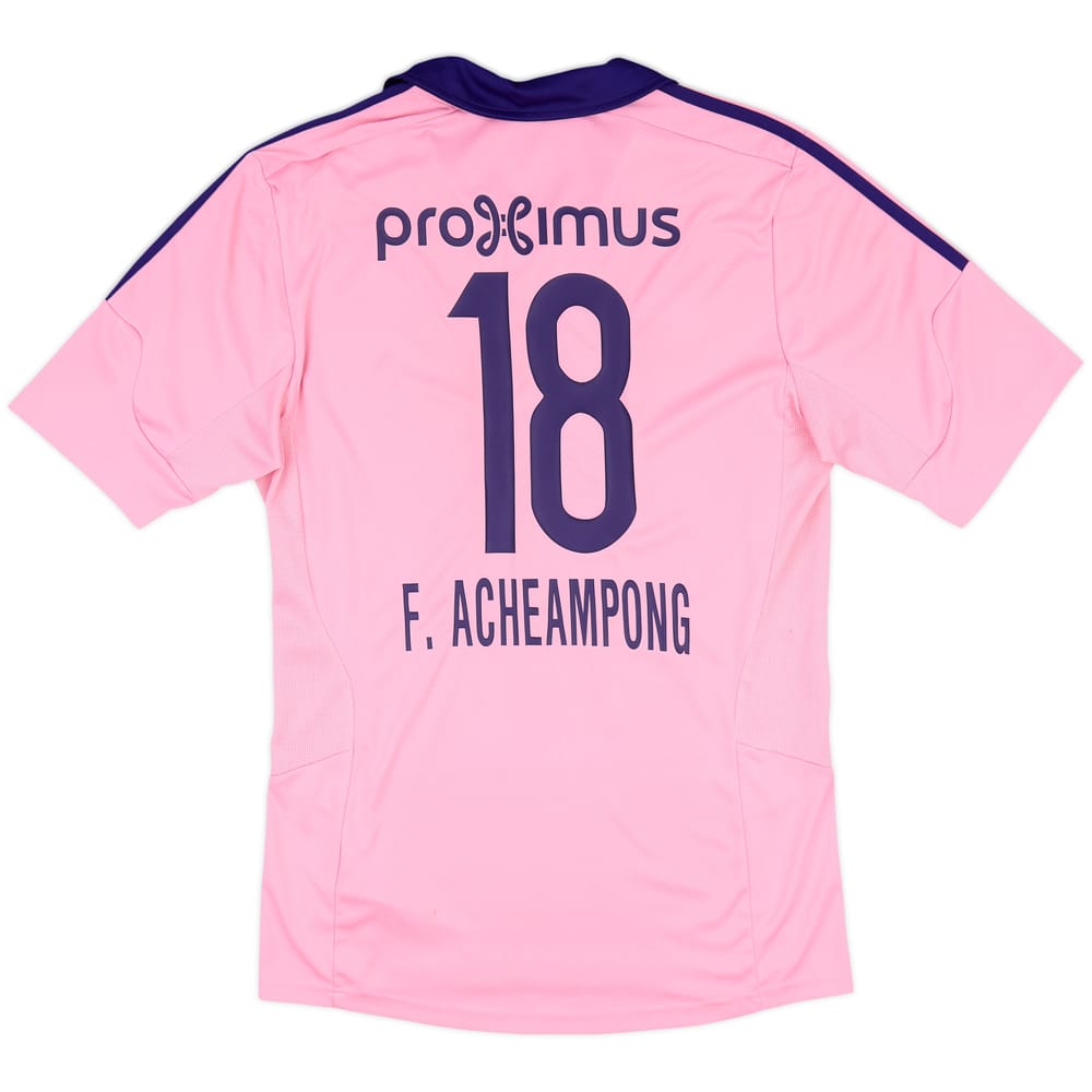 2014-15 Anderlecht Away Shirt F.Acheampong #18 - 7/10 - (S)