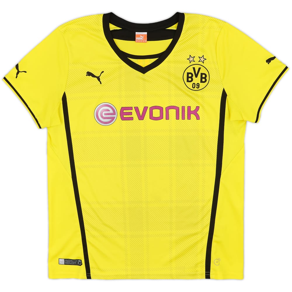 2013-14 Borussia Dortmund Home Shirt - 7/10 - (Women's XL)
