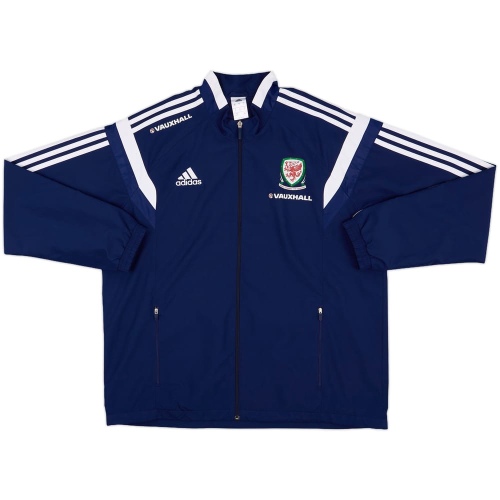 2013-14 Wales adidas Track Jacket - 8/10 - (XL)