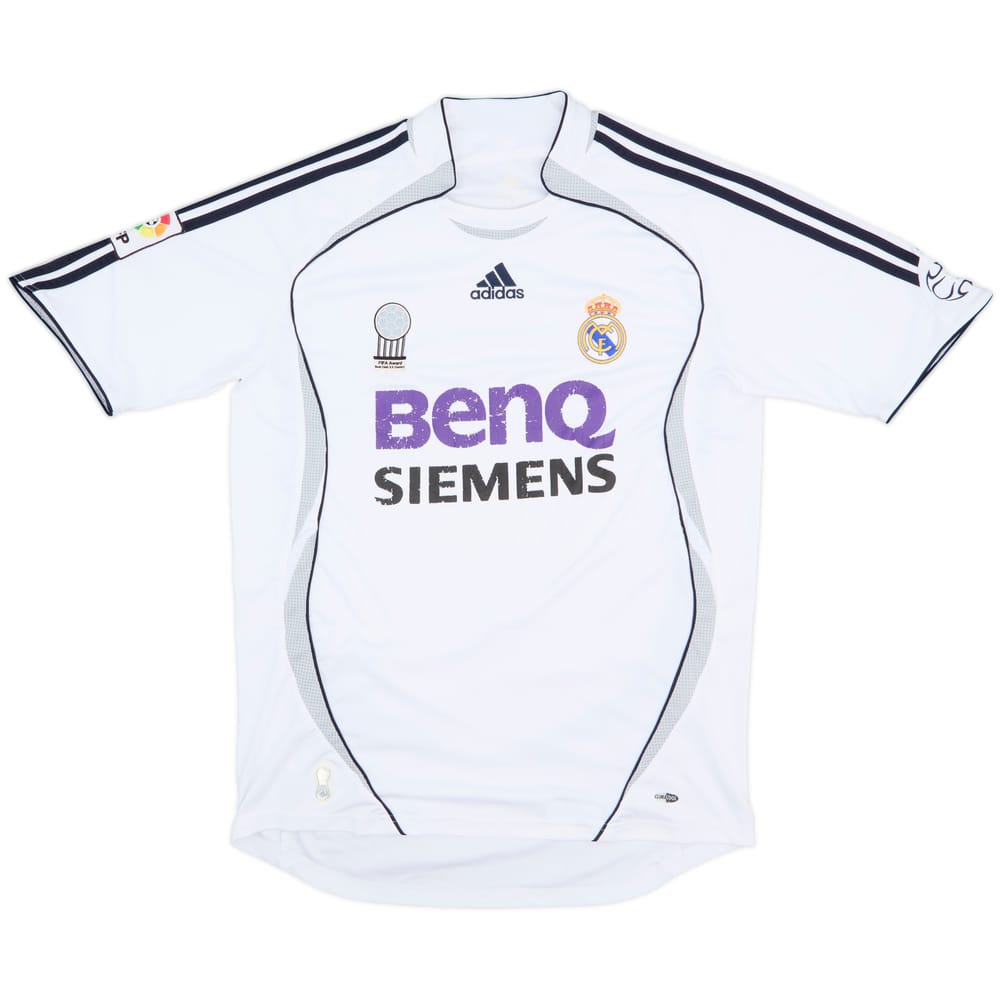 2006-07 Real Madrid Home Shirt - 5/10 - (M)