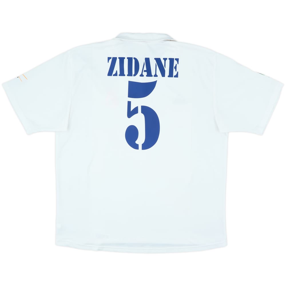 2002-03 Real Madrid Centenary Home Shirt Zidane #5 - 8/10 - (XL)