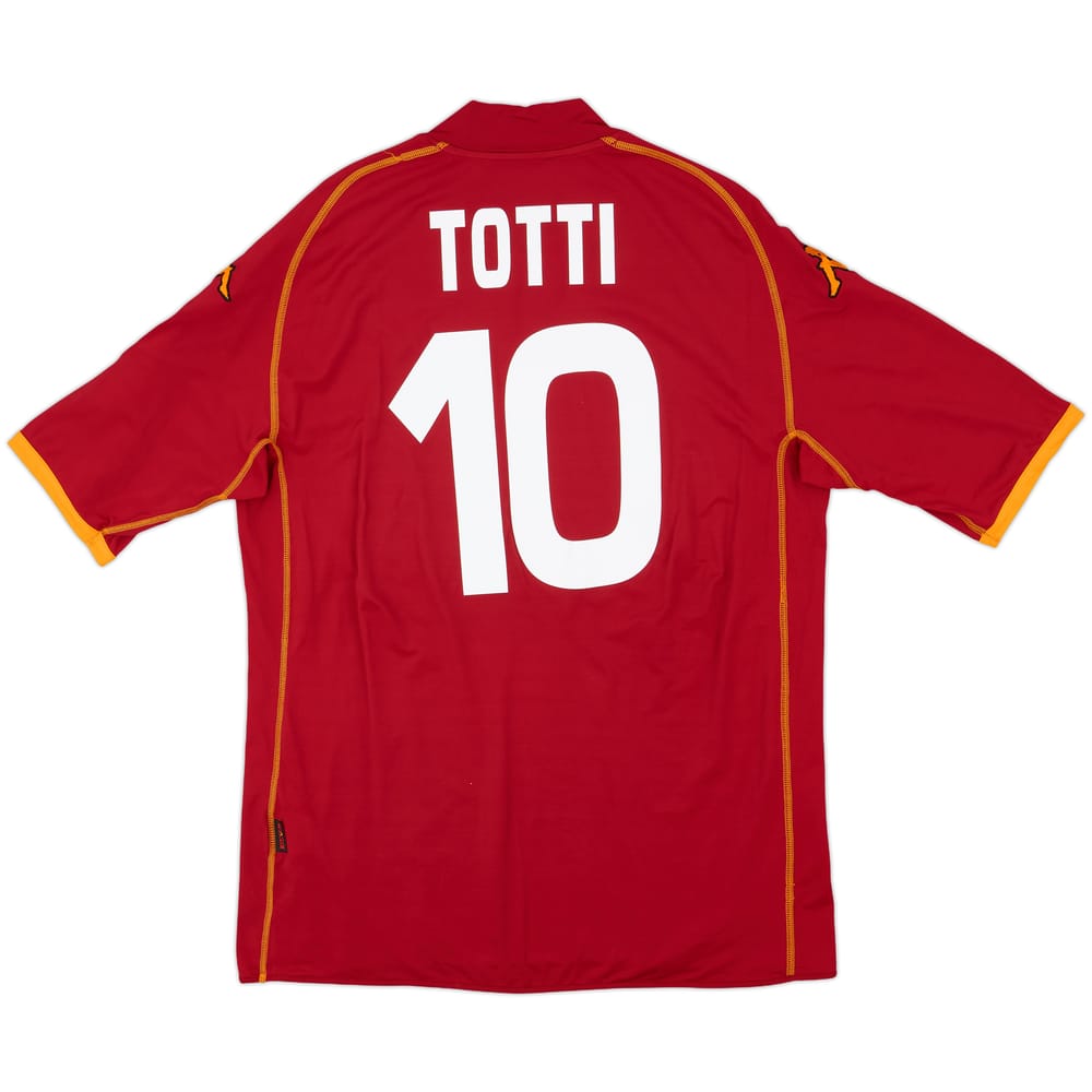 2008-09 Roma Home Shirt Totti #10 - 7/10 - (3XL)
