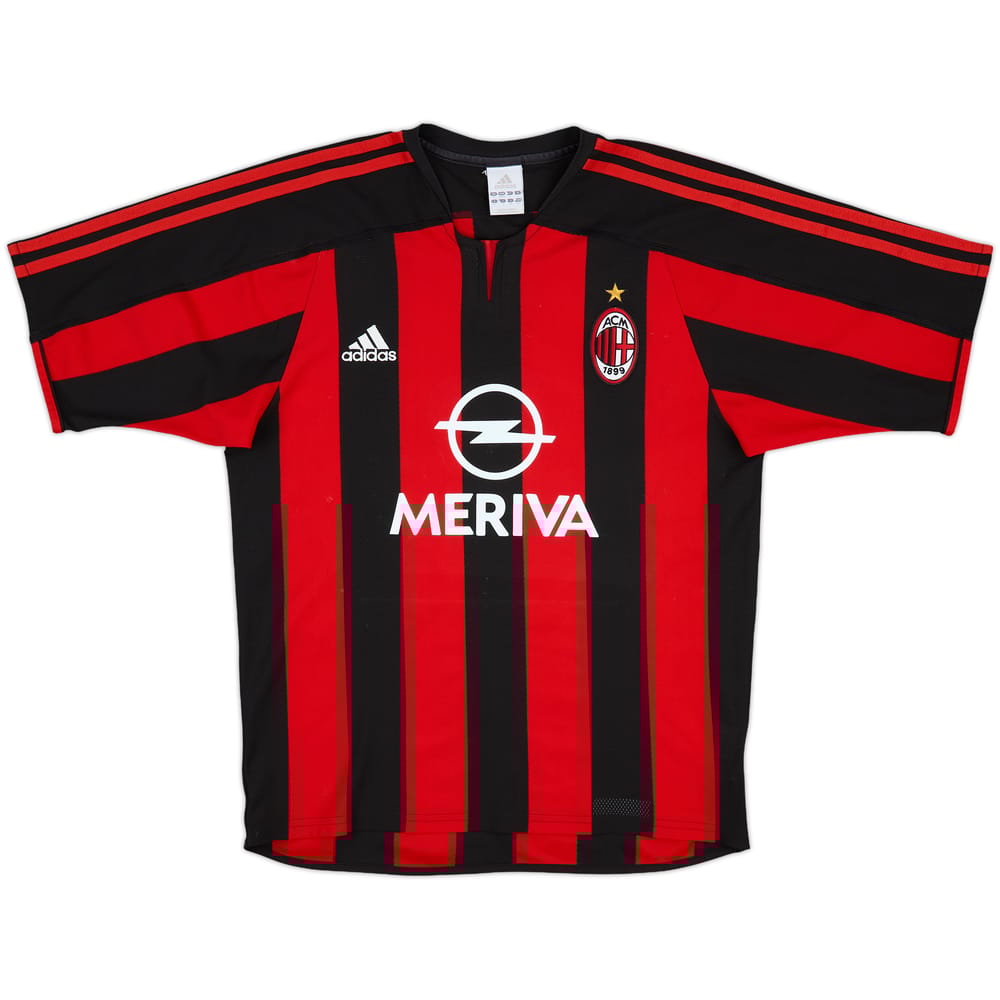 2003-04 AC Milan Home Shirt - 9/10 - (S)