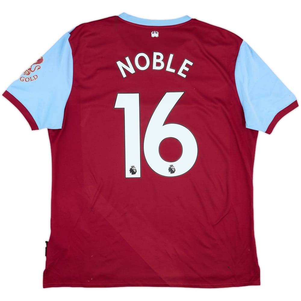 2019-20 West Ham Home Shirt Noble #16 - 5/10 - (XL)