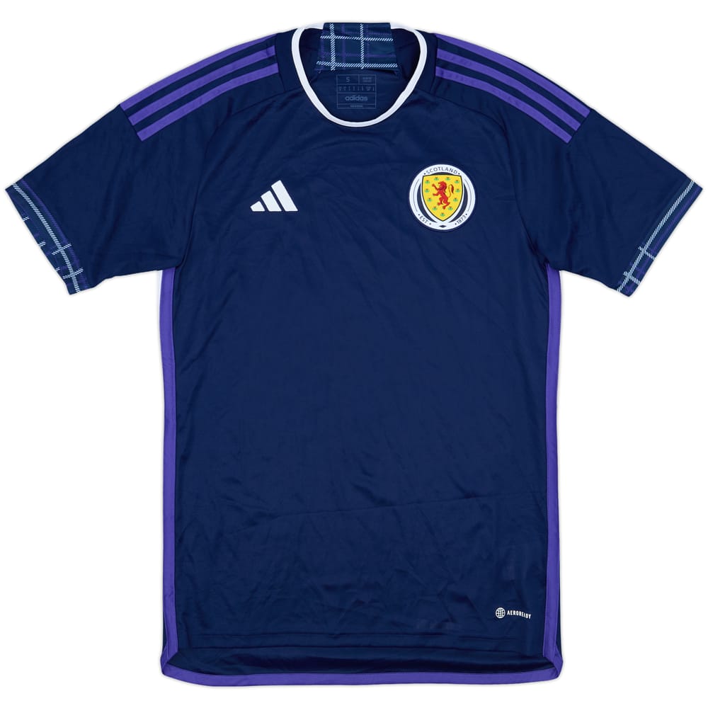 2022-23 Scotland Home Shirt - 10/10 - (S)