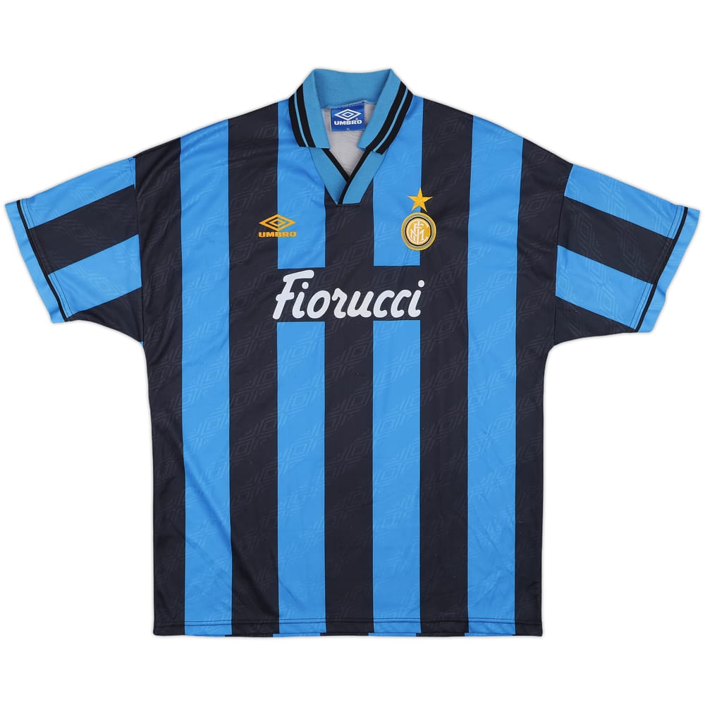 1994-95 Inter Milan Home Shirt - 8/10 - (XL)