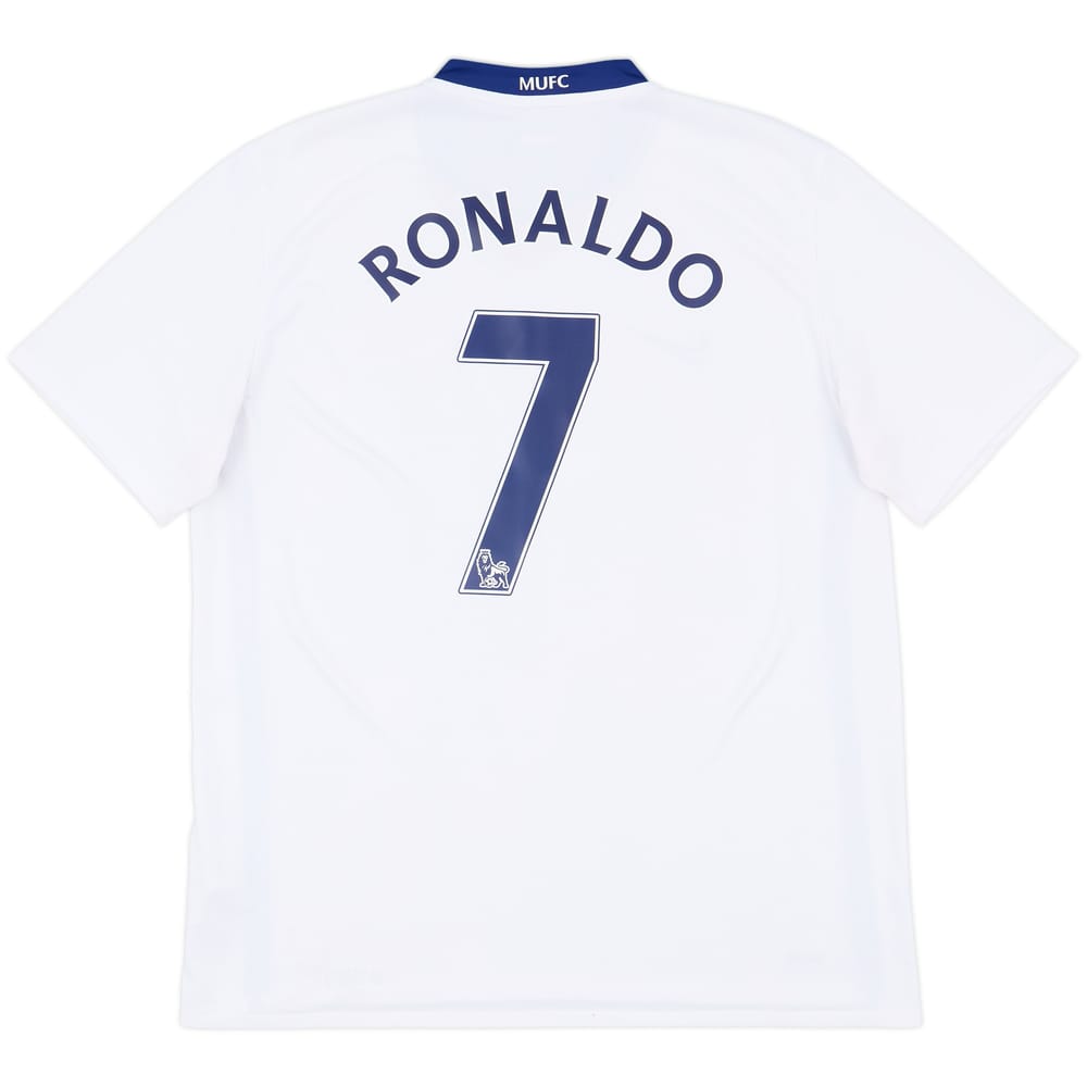 2008-10 Manchester United Away Shirt Ronaldo #7 - 7/10 - (L)