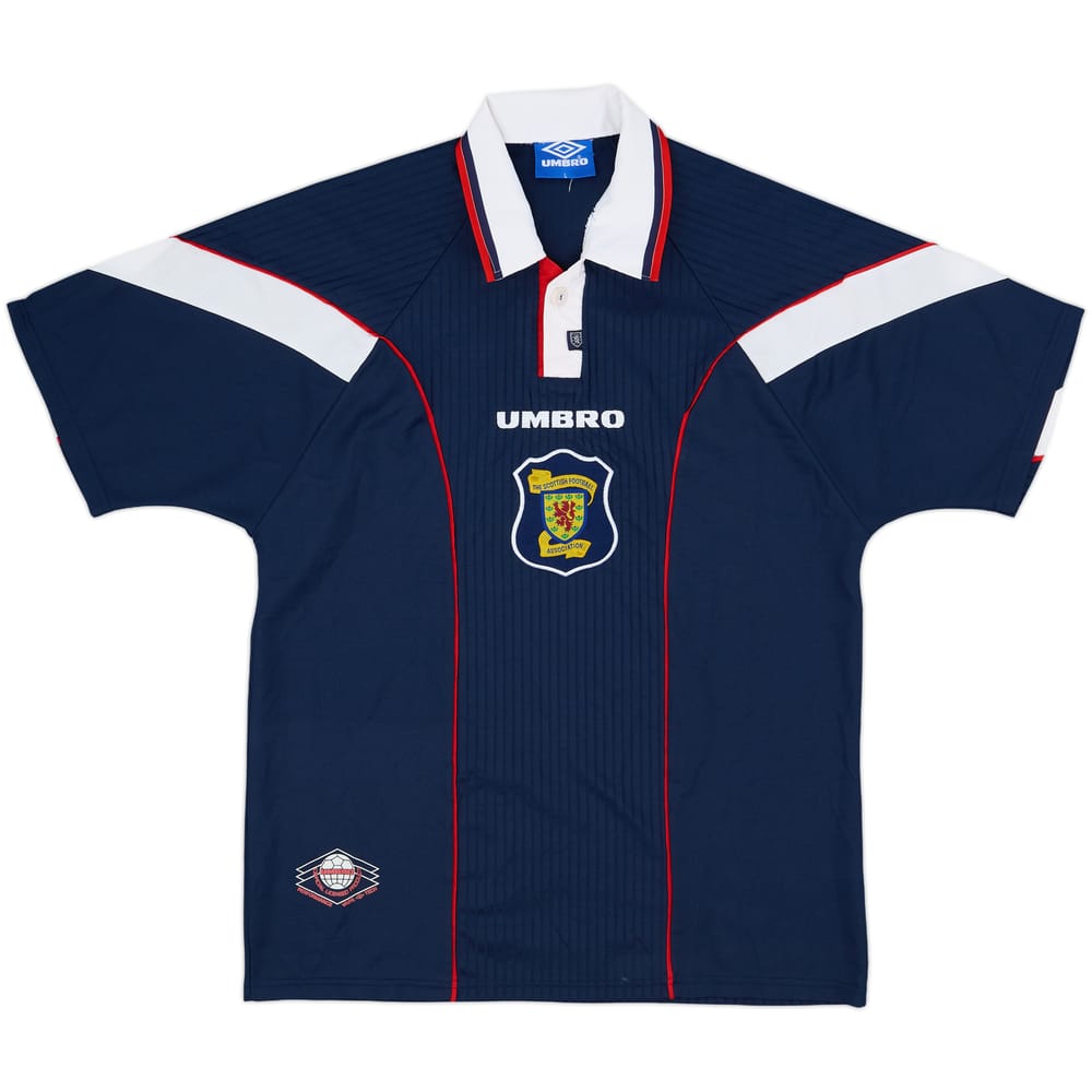 1996-98 Scotland Home Shirt - 8/10 - (L)