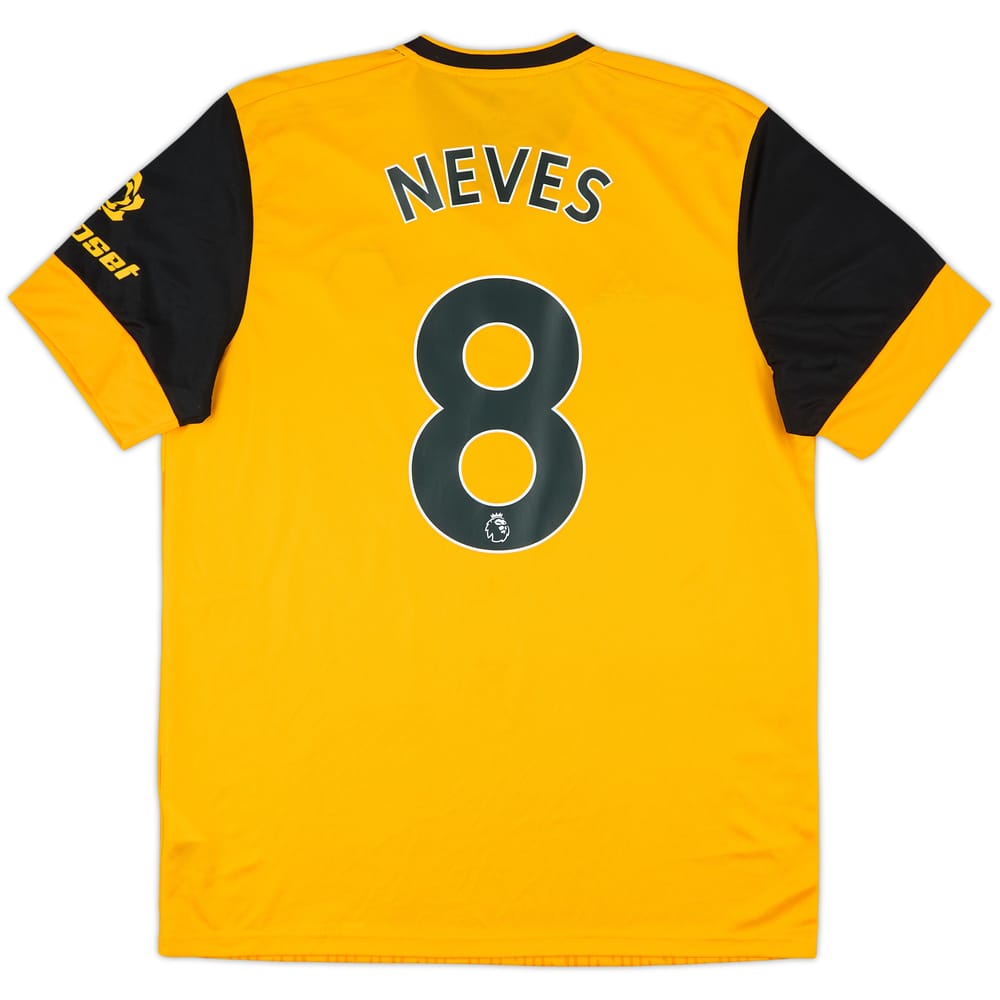 2020-21 Wolves Home Shirt Neves #8 - 8/10 - (L)